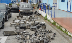 Έκλεβαν ανταλλακτικά αυτοκινήτων από συνεργεία στην Πιερία και τα πούλαγαν σε εταιρεία ανακύκλωσης μετάλλων