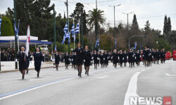 Ολοκληρώθηκε η μεγάλη στρατιωτική παρέλαση για την 25η Μαρτίου στην Αθήνα