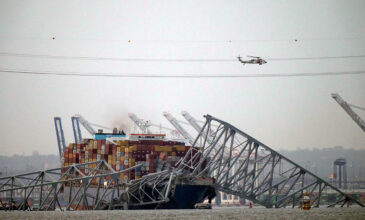 Κατάρρευση γέφυρας στη Βαλτιμόρη: Οι αρχές κατέσχεσαν τον καταγραφέα δεδομένων του εμπορικού πλοίου