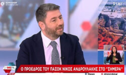 Ανδρουλάκης: Μεγάλη νίκη του ΠΑΣΟΚ αν είναι δεύτερο κόμμα μετά από πολλά χρόνια