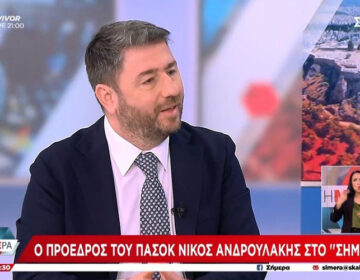 Ανδρουλάκης: Μεγάλη νίκη του ΠΑΣΟΚ αν είναι δεύτερο κόμμα μετά από πολλά χρόνια