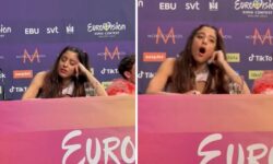 Eurovision 2024: Η απάντηση της Μαρίνας Σάττι για τα χασμουρητά, ενώ μιλούσε η τραγουδίστρια του Ισραήλ