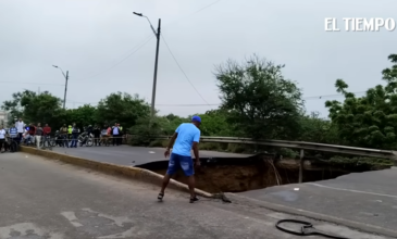 Τέσσερις νεκροί από κατάρρευση γέφυρας στην Κολομβία – Σοκαριστικό βίντεο