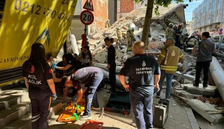 Τουρκία: Ένας νεκρός και οκτώ τραυματίες από την κατάρρευση κτιρίου στη Κωνσταντινούπολη