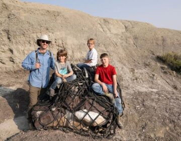 Τρία παιδιά έζησαν το… «Τζουράσικ Παρκ»: Ανακάλυψαν απολιθωμένο οστό νεαρού Τυραννόσαυρου Ρεξ 