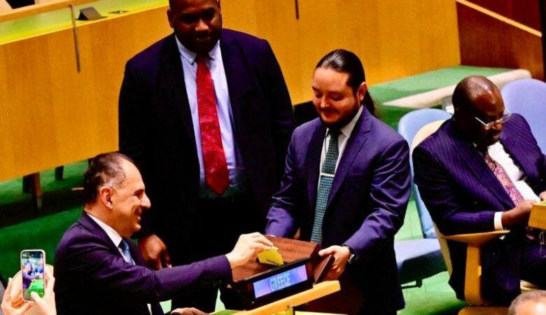 Η Ελλάδα εξελέγη μέλος του Συμβουλίου Ασφαλείας του ΟΗΕ – «Μεγάλη ευθύνη για τη χώρα μας», λέει ο Μητσοτάκης