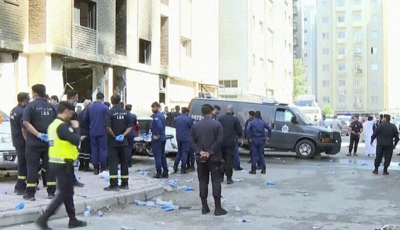 Πολύνεκρη τραγωδία από φωτιά σε κτίριο όπου διέμεναν ξένοι εργάτες στο Κουβέιτ – Δείτε βίντεο