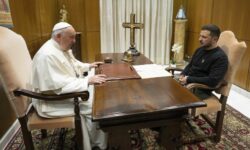 Ο Ζελένσκι συναντήθηκε με τον Πάπα Φραγκίσκο