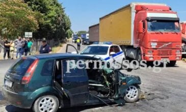 Θανατηφόρο τροχαίο στη Θήβα: Νεκρός οδηγός Ι.Χ. μετά από σύγκρουση με φορτηγό