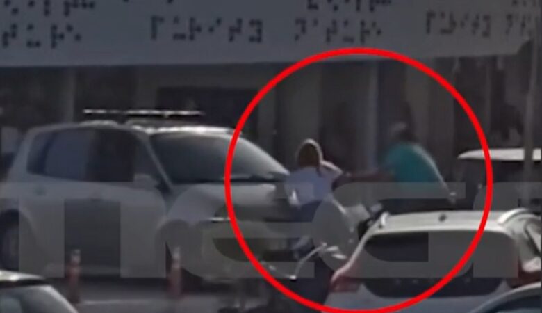 Σοκάρει βίντεο-ντοκουμέντο από επίθεση που δέχθηκε η Χριστίνα Παππά από άνδρα για μια… θέση πάρκινγκ