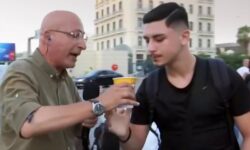 Ο… ενθουσιασμός του Γιώργου Τσελίκα έριξε τον καφέ ταξιδιώτη στο λιμάνι του Πειραιά – Δείτε βίντεο