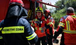 Φωτιά στην Κορινθία: Πυροσβέστης υπέστη καρδιακό επεισόδιο – Τέσσερις οι τραυματίες από τις δυνάμεις κατάσβεσης
