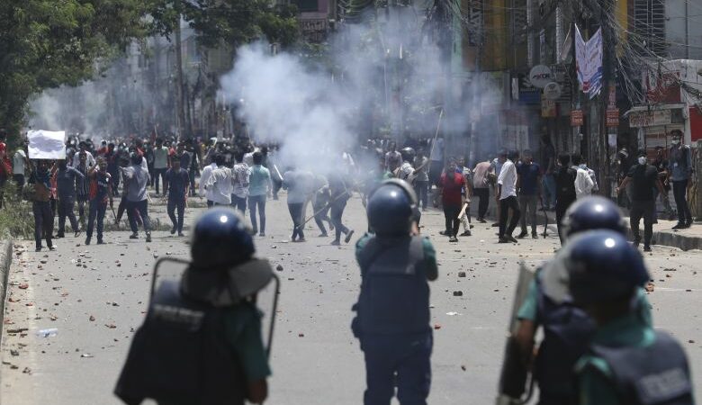 Στους 32 οι νεκροί στις φοιτητικές διαδηλώσεις στο Μπαγκλαντές