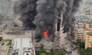 Κίνα: Τουλάχιστον 16 νεκροί από την πυρκαγιά σε εμπορικό κέντρο