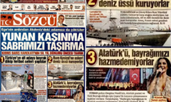 Προκλητικό τουρκικό πρωτοσέλιδο «χτυπάει» και την Δέσποινα Βανδή: «Ελλάδα, μην δοκιμάζεις την υπομονή μας»