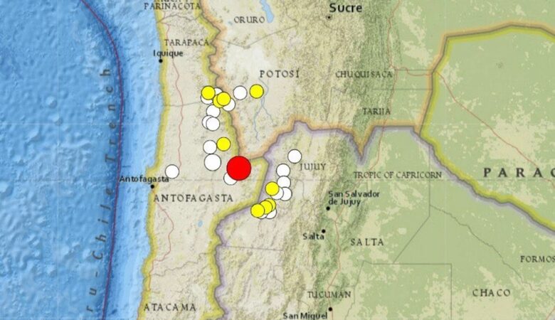 Ισχυρή σεισμική δόνηση 7,3 Ρίχτερ ταρακούνησε τη Χιλή