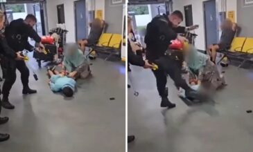 Σοκάρει βίντεο από το αεροδρόμιο του Μάντσεστερ: Αστυνομικός κλωτσά με μανία στο κεφάλι ακινητοποιημένο ύποπτο