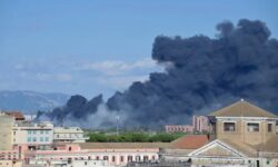 Μεγάλη φωτιά στην Ρώμη – Μαύρος καπνός σκέπασε την ιταλική πρωτεύουσα