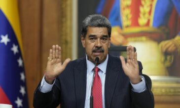 Βενεζουέλα: Ο πρόεδρος Μαδούρο κατηγορεί τους ηγέτες της αντιπολίτευσης πως έχουν «αίμα στα χέρια»
