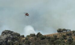 Φωτιά στην περιοχή Άνυδρο Μεσσηνίας