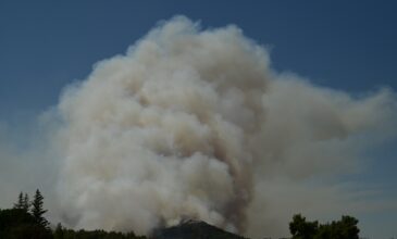 Φωτιά στο Θέρμο Αιτωλοακαρνανίας