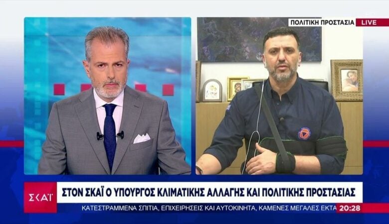 Βασίλης Κικίλιας: Σε λιγότερο από 20 λεπτά, η φωτιά πέρασε πάνω από την Πεντέλη