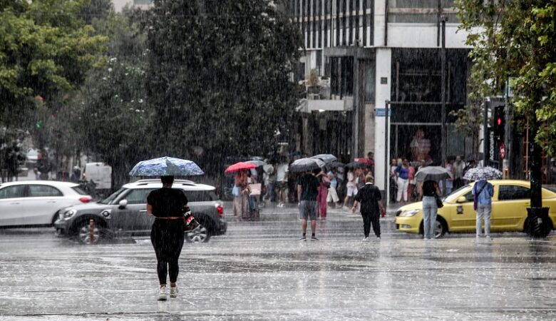 Σε εξέλιξη η κακοκαιρία – Πού προβλέπονται σήμερα έντονα φαινόμενα