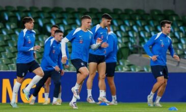 Nations League: Με την Ιρλανδία στο Δουβλίνο για το «δύο στα δύο» η Εθνική Ελλάδας