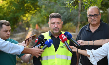 Χαρδαλιάς: Κάθε αντιπλημμυρικό έργο που σχεδιάζουμε αποτελεί μια έμπρακτη απάντηση στις προκλήσεις της εποχής