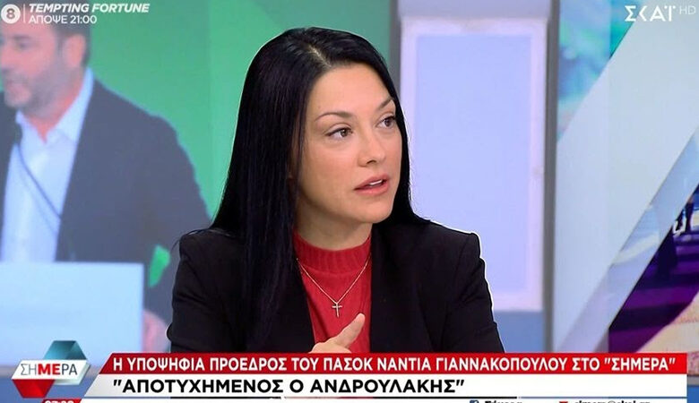 Νάντια Γιαννακοπούλου: Αποτυχημένος ο Ανδρουλάκης, με τον τρόπο που λειτούργησε, ενίσχυσε τον Μητσοτάκη