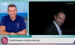 «Χολωμένος» ο Στέφανος Κασσελάκης με τον παρουσιαστή του ΑΝΤ1: «Ποιος είναι ο κύριος Λιάγκας;»