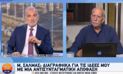 Σαλμάς: Οι πολίτες είπαν ότι θέλω να εκφράζω τις ιδέες τους – Διαγράφηκα με μια αντισυνταγματική απόφαση