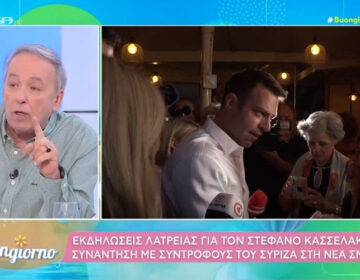 Ανδρέας Μικρούτσικος για Κασσελάκη: «Έχουμε να κάνουμε με ένα κακομαθημένο παιδί, που του πήραν το παιχνίδι του»