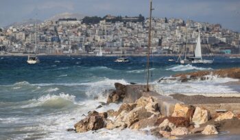 Έως και τα 6 μποφόρ θα φτάσουν οι άνεμοι σήμερα