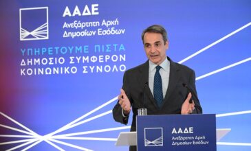 Μητσοτάκης: Στόχος να προχωράμε σε σταδιακές αλλά δημοσιονομικά βιώσιμες μειώσεις των φόρων