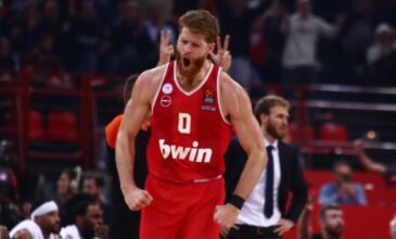 Euroleague: «Σκληρό καρύδι» η Βιλερμπάν δυσκόλεψε τον Ολυμπιακό