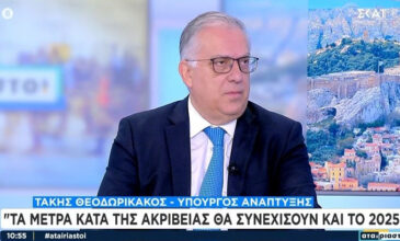 Θεοδωρικάκος: Τα μέτρα κατά της ακρίβειας θα συνεχιστούν και το 2025