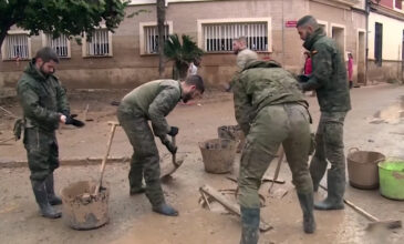 Ισπανία: Σε κόκκινο συναγερμό ξανά για νέες βροχοπτώσεις οι παράκτιες περιοχές της Βαλένθια