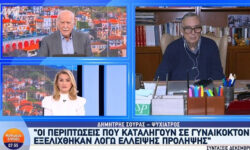 Η τελευταία τηλεοπτική εμφάνιση του Δημήτρη Σούρα, με αφορμή τη γυναικοκτονία της 43χρονης στο Αγρίνιο