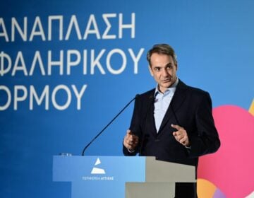 Μητσοτάκης για την ανάπλαση του φαληρικού όρμου: «Μοναδικός προορισμός»