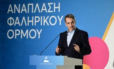 Μητσοτάκης για την ανάπλαση του φαληρικού όρμου: «Μοναδικός προορισμός»