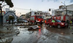 Καταστροφές από τις πλημμύρες που έπληξαν τη Ρόδο στα Γενικά Αρχεία του Κράτους στα Δωδεκάνησα