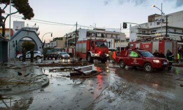 Καταστροφές από τις πλημμύρες που έπληξαν τη Ρόδο στα Γενικά Αρχεία του Κράτους στα Δωδεκάνησα