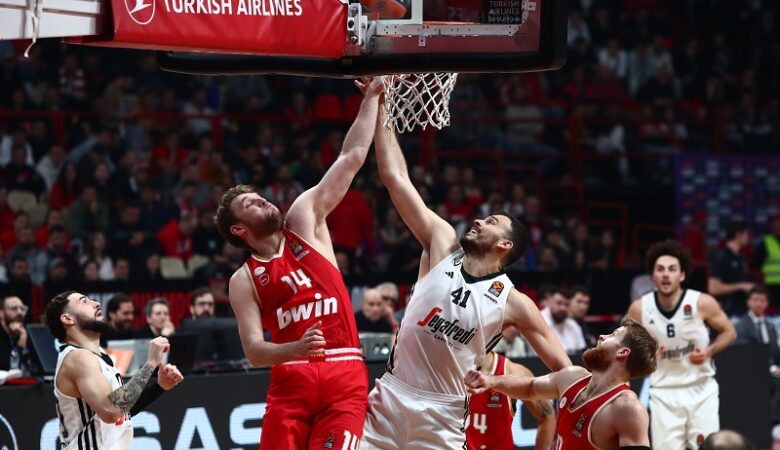 Euroleague: «Πυροβόλα» Βεζένκοφ και Φουρνιέ οδήγησαν στη νίκη τον Ολυμπιακό