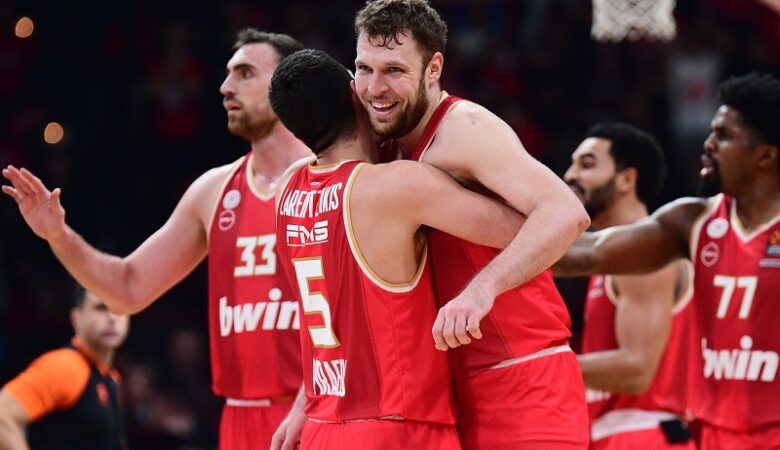 Euroleague: Σαρωτικός ο Ολυμπιακός 112-69 την Μπάγερν Μονάχου