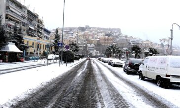 Προβλήματα σε τμήματα του οδικού δικτύου της Μακεδονίας και Θράκης λόγω των καιρικών συνθηκών