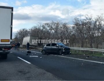 Θανατηφόρο τροχαίο με νεκρό έναν 23χρονο στην εθνική οδό Αθηνών-Λαμίας στο Σχηματάρι