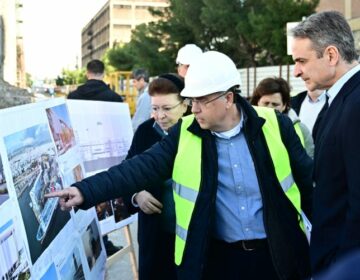 Μητσοτάκης: Το νέο Δικαστικό Μέγαρο και το νέο Μουσείο Ενάλιων Αρχαιοτήτων συμβάλλουν να αλλάξει όψη ο Πειραιάς