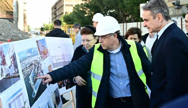 Μητσοτάκης: Το νέο Δικαστικό Μέγαρο και το νέο Μουσείο Ενάλιων Αρχαιοτήτων συμβάλλουν να αλλάξει όψη ο Πειραιάς