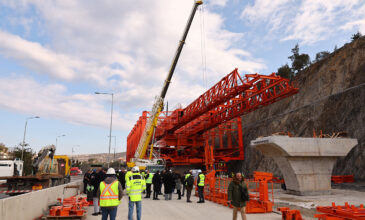 Κλείνουν και τα δύο ρεύματα της εσωτερικής περιφερειακής οδού στην Θεσσαλονίκη, λόγω εργασιών για το Flyover